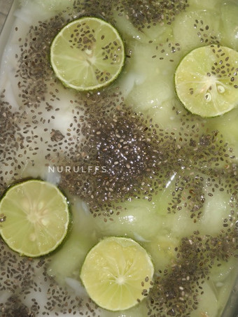 Cara Buat Es kuwut melon Istimewa