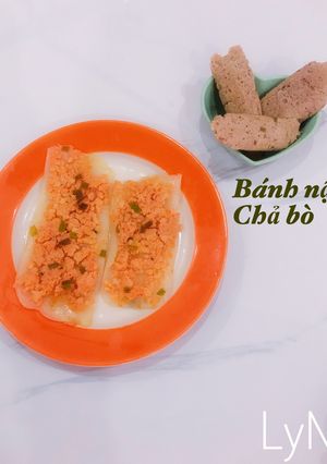 Hình của món Bánh nậm - chả bò.