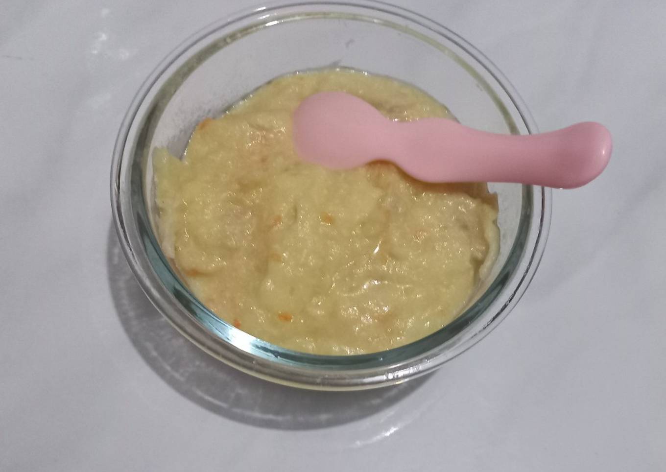 Mashed potato chicken (mpasi start 6+)