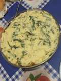 Polenta a la espinaca