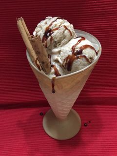 Una foto de Helado a la canela