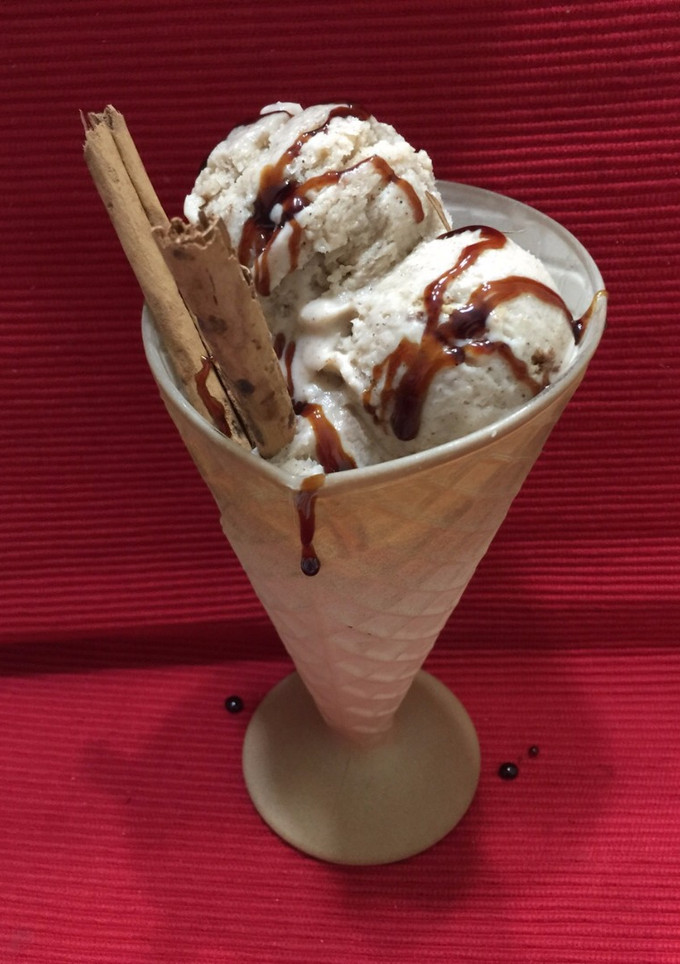 Una foto de Helado a la canela