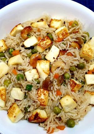 A picture of Paneer Pulao.