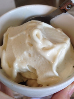 A picture of Easy Healthy Dole Whip (pineapple soft serve).