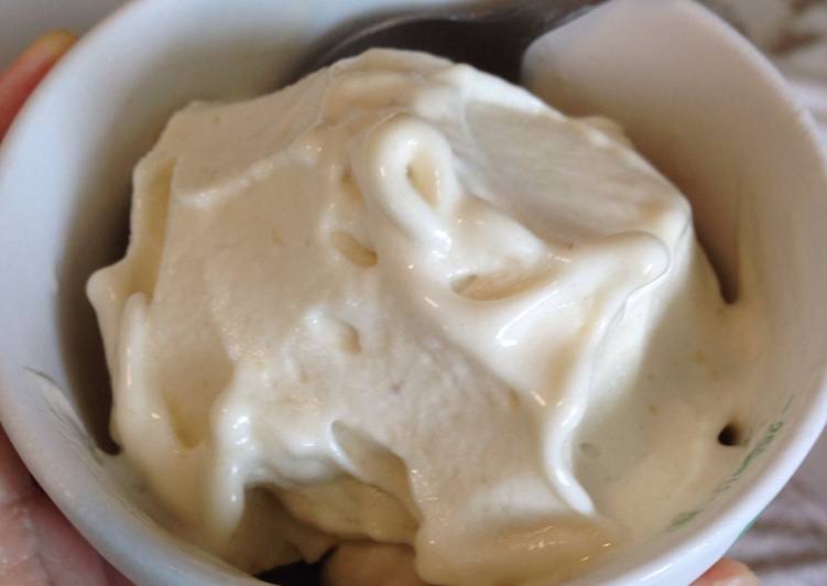 Recipe of Quick Easy Healthy Dole Whip (pineapple soft serve)