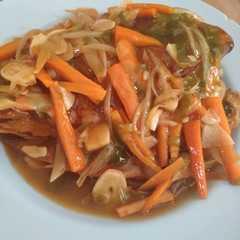 รูปของ Asam manis ikan nila