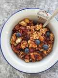 Granola cacahuètes et noix