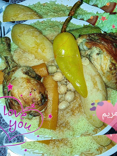 صورة لوصفة كسكس بالخضر