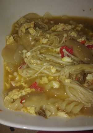 Foto resep Seblak Jamur Enoki