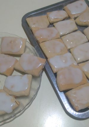 Una foto de Galletitas veganas limón