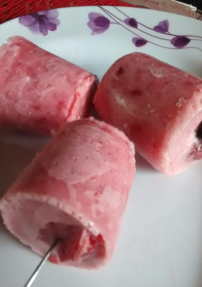 Una foto de Helado fácil, económico y natural