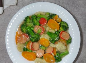Foto resep Cah Brokoli Bakso