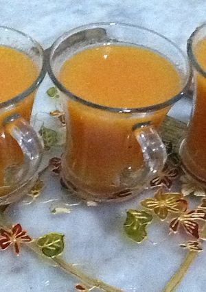 صورة لوصفة عصير الخوخ المنعش في رمضان