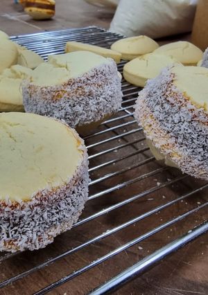 Una foto de Alfajores de Maicena