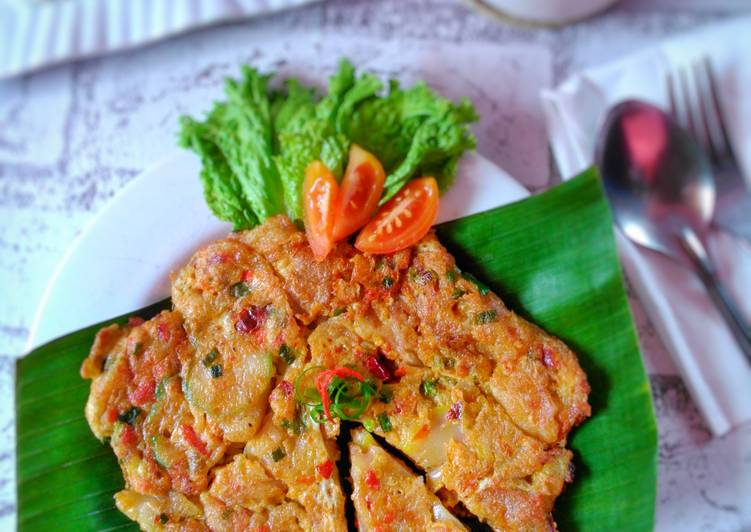 Resep Dadar Kerupuk Sambal Seblak, Sempurna