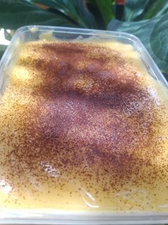 Foto resep Tiramisu custard Puding