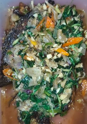 Foto resep Ikan Mas sambal kemangi