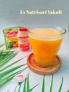 Foto resep Es nutrisari yakult