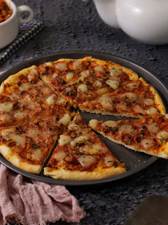 Foto resep Chicken Bolognese Pizza