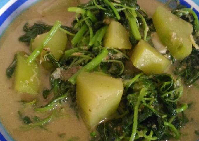 Bobor bayam labu siam