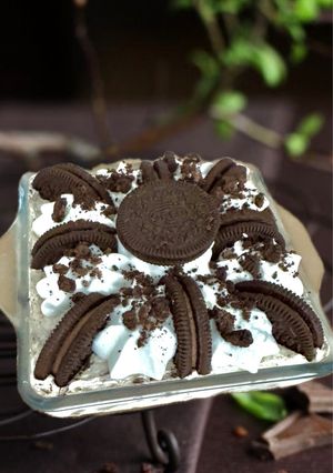 Foto di Cheesecake Oreo al cioccolato senza cottura