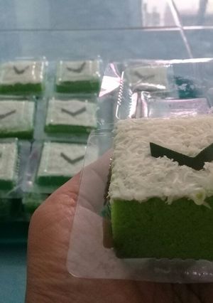 Foto resep Brownies Pandan Keju