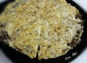 Foto resep Pizza Egg Tuna Melt Keto
