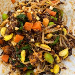 A picture of Veggie Bibimbap.