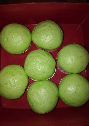 Foto resep Bakpao pandan isi cokelat