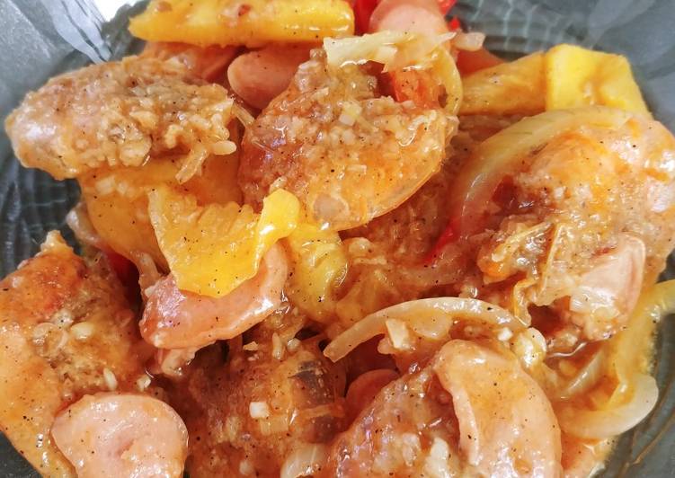 Resep Udang Selimut Asam Manis, Enak