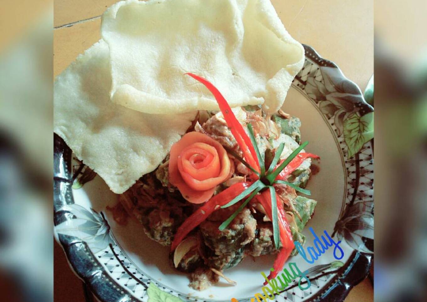 Timun Rebus Bumbu Kacang