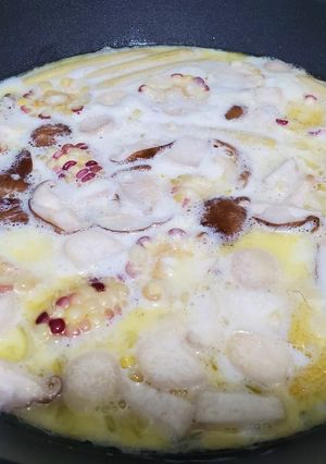 簡易版牛奶鍋 的食譜成品照片