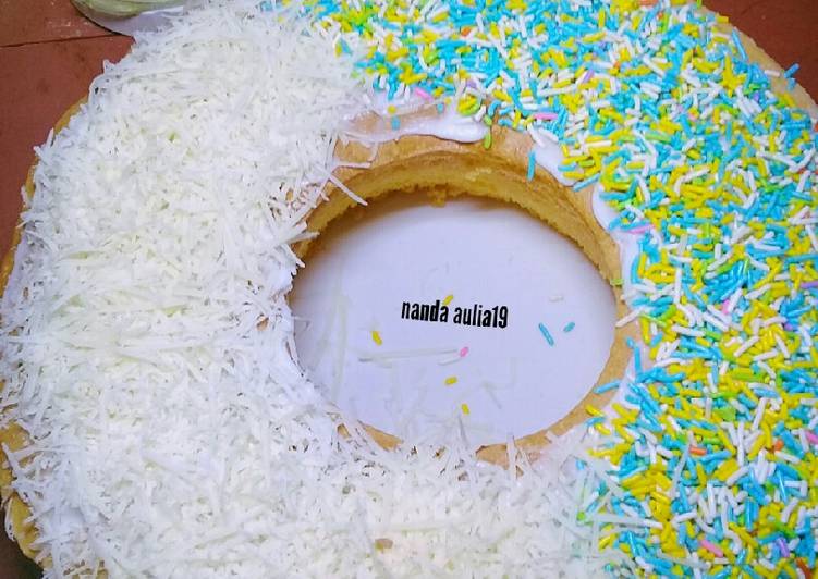 Bolu jadul toping pelangi