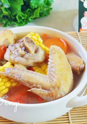 玉米文昌雞湯 的食譜成品照片