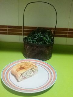 Una foto de Rollo de pollo con thermomix