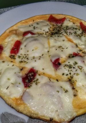 A picture of Pizza-Style French Omelette.