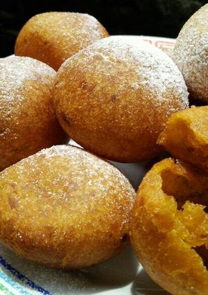 Foto resep Bola-Bola Ubi Kopong isi Gula Merah