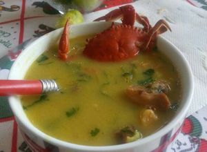 Una foto de Asopado de Mariscos
