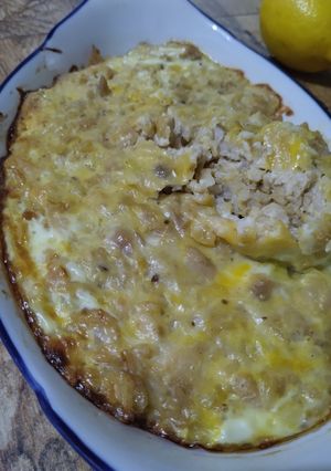 Foto resep Nasi Goreng Panggang Topping Carbonara Ayam