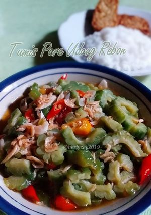 Foto resep Tumis Pare Udang Rebon