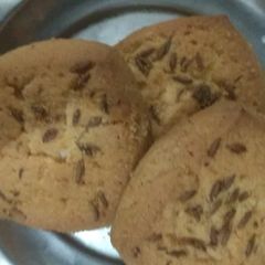 A picture of Jeera cookies.