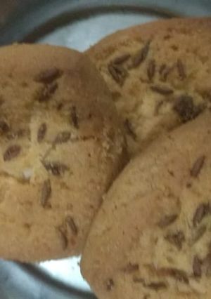 A picture of Jeera cookies.