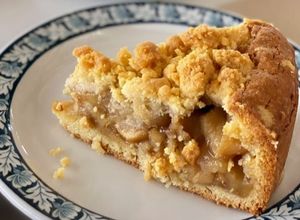 Foto de Tarte de Maçã com Crumble de Amêndoa