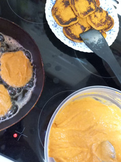 Una foto de Pankcakes con Boniato