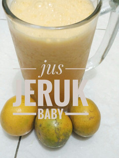Foto resep Jus Jeruk Baby #BikinRamadanBerkesan