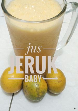 Foto resep Jus Jeruk Baby #BikinRamadanBerkesan