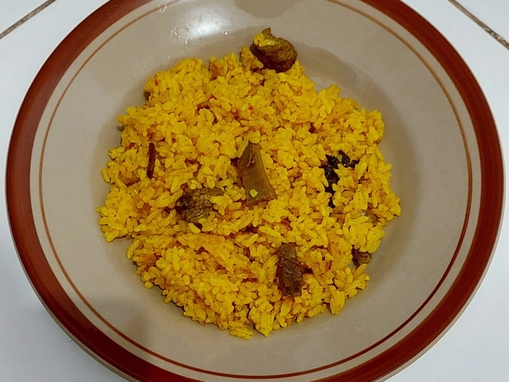 Cara Membuat Nasi Kebuli kambing rice cooker Wajib Dicoba