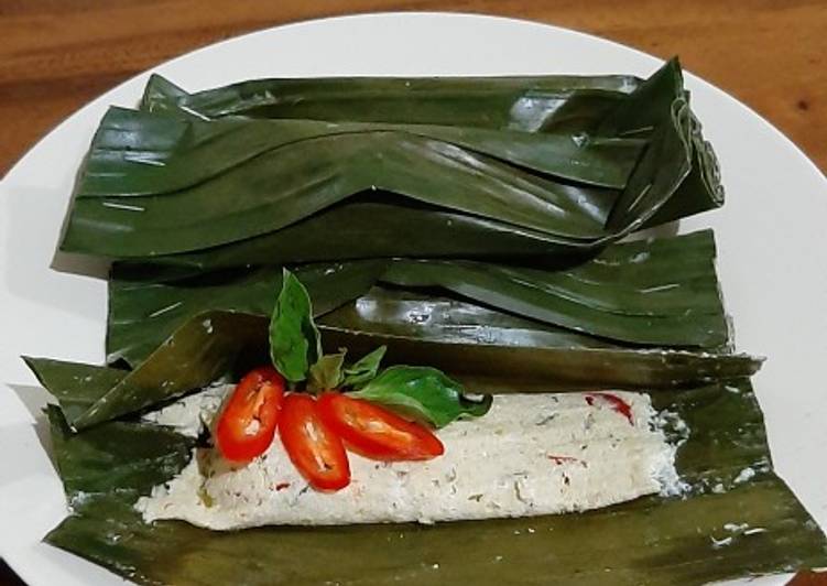 Pepes Tahu Udang Pepes Tahu Udang