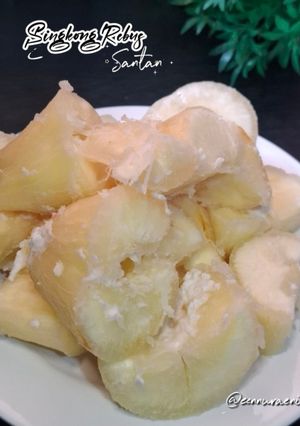 Foto resep Singkong Rebus Santan