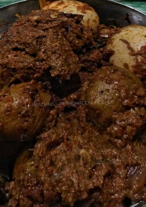 Foto resep Rendang daging macam rendang padang 😂